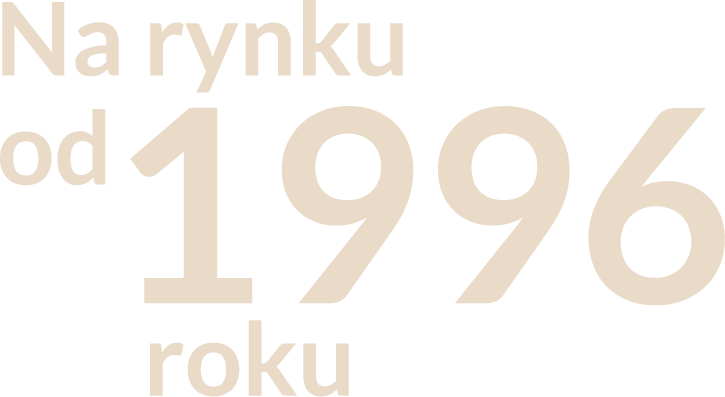 Na rynku od 1996 roku